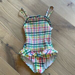 Mini Boden Girls Swimsuit 7-8 Youth